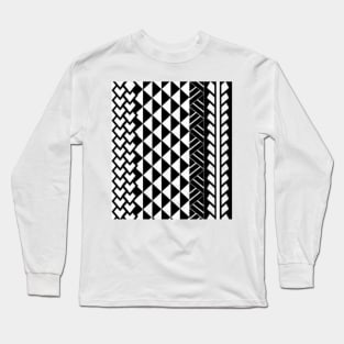 Polynesia Print 3 Long Sleeve T-Shirt